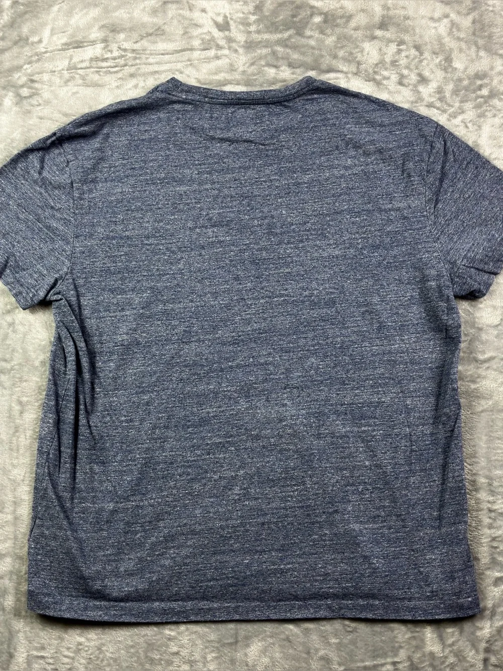 Polo Ralph Lauren Classic Fit T-Shirt Size Large Heather Navy Cotton Casual Pony